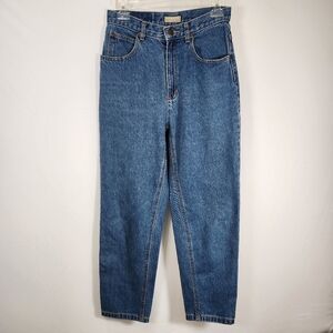 Vintage Liz Claiborne Women's High Rise Mom Jeans - Deep Blue